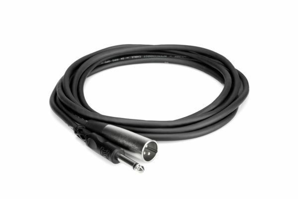 Hosa PXM-105 5ft Unbalanced Interconnect – 1/4 in TS to XLR3M
