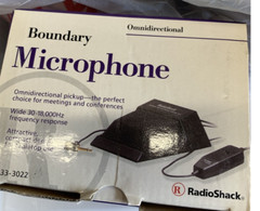 Optimus Omnidirectional Microphone Model 33-3022 | High-Sensitivity Radio Shack