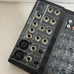 Behringer XENYX Q802USB 8-input 2-bus Mixer – No Cord