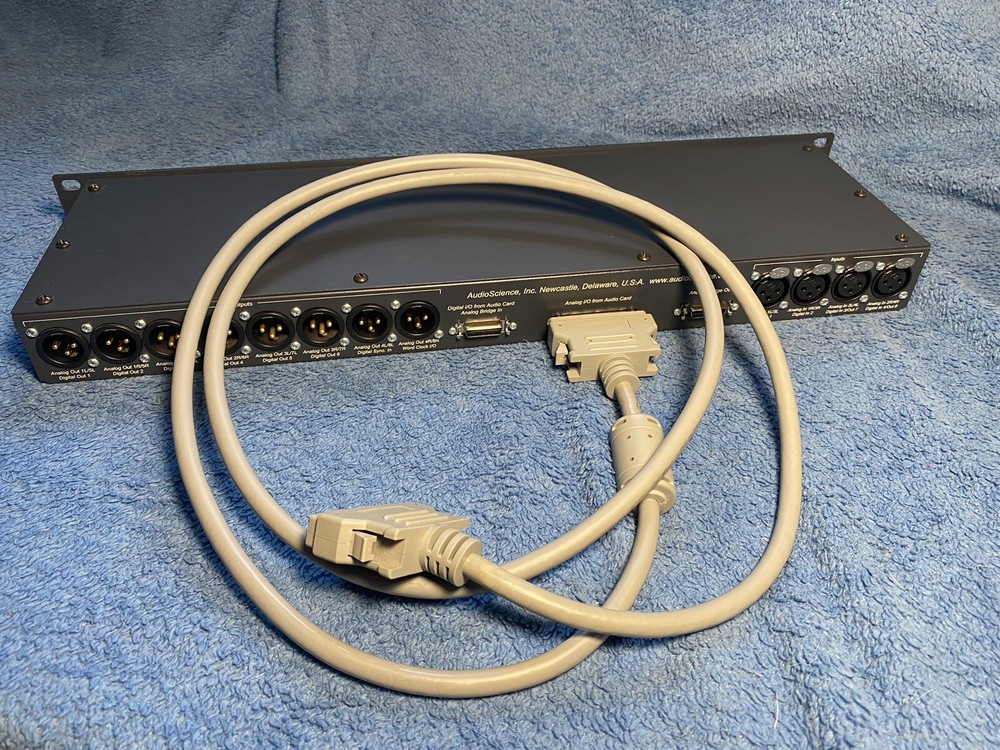 AudioScience BOB1024 Sound Card XLR Breakout Box