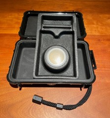 Pelican Case – Used, but great shape, Westone-branded, 7.25″ x 4.5″