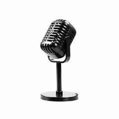 Vintage Microphone Prop,Retro Fake Microphone Angle Adjustable Decorative Party