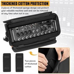 Padded Mixer Carry Bag for X-AIR Series XR12 XR16 XR18 – 14.6″ x 7.5″ x 6.7″ Bla