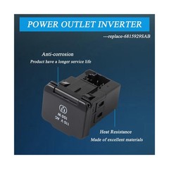 Power Outlet Inverter Compatible with Dodge Ram 1500 2500 3500 4500/5500 2013…
