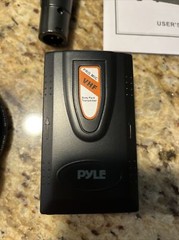 Pyle Pro Audio PWMA200 Rechargeable Pa System W/ Wireless Lavalier & Wired Mic..