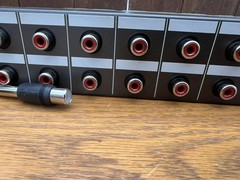 Tascam PB-32H Patch Bay 32 Channel 1/4 Phone RCA Audio Jack Panel TEAC Japan