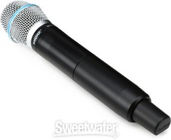Shure SLXD2/B87A Wireless Handheld Microphone Transmitter – G58 Band