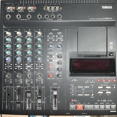 Yamaha MD4 Multitrack MD Recorder 100V 1 Cord Untested 1996 Footed