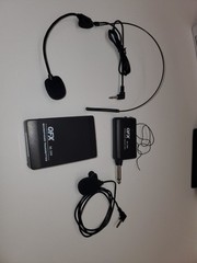 QFX M-309 Wireless Microphone System(Lavalier mic + wireless receiver)