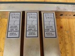 Altec Acousta Voice Rack with 3 Modules EQ Passive