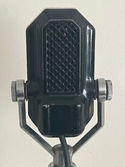 Vintage 1930’s Universal Velocity Ribbon Microphone – working, stand included