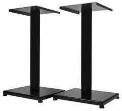 Pair Rockville RS29B 29″ Steel Studio Monitor Recording Studio Stands in Black