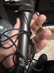 Audio-Technica AT2005USB Wired Professional Dynamic Microphone Mic Only