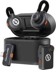 Hollyland Lark M2S Mini Combo (Camera RX+Type-C RX) Wireless Lavalier Microphone