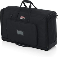 Gator Cases Padded Nylon Dual Carry Tote Bag for (2) LCD Screens Between 27″-32″