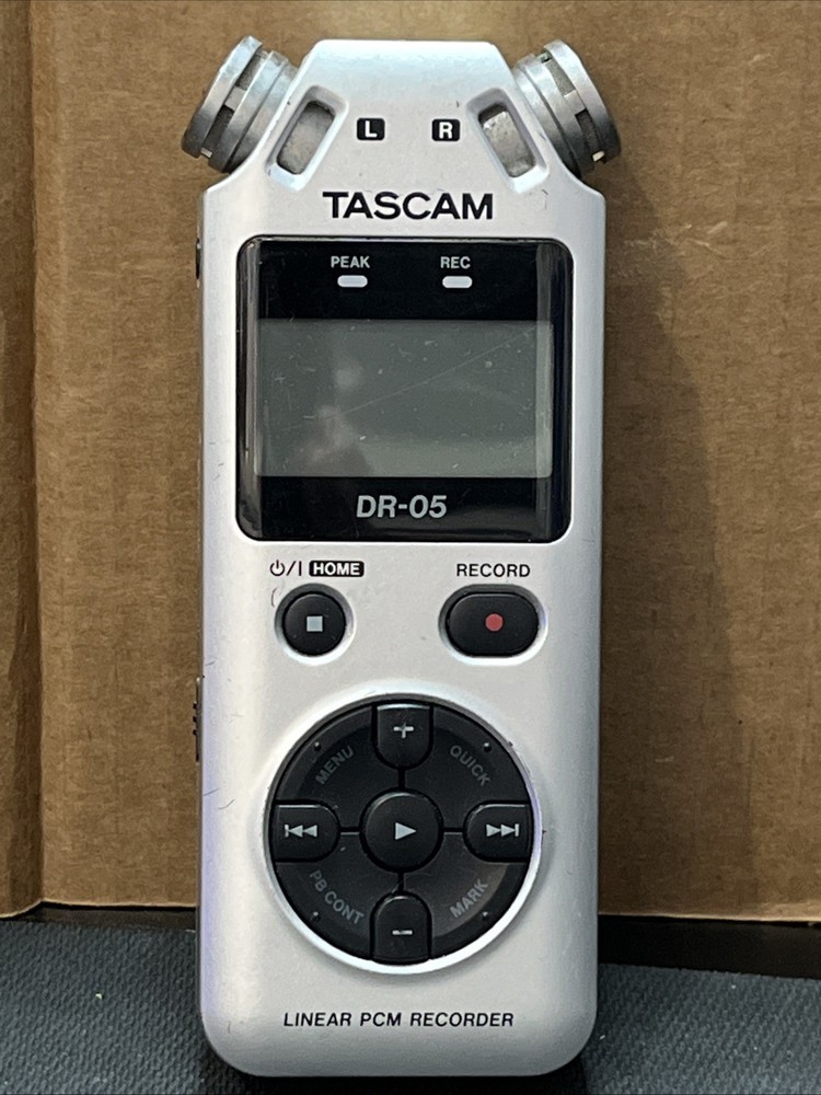 TASCAM DR05X Stereo Handheld Digital Recorder (As Is Untested)