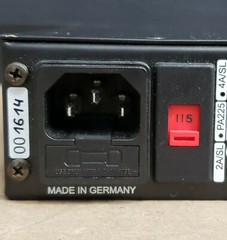 IRP Audio Bridge PA225T 25W 2-Channel w/ 70V Transformer 1U Rackmount 115/230VAC