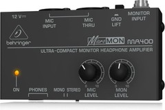 Behringer MicroMON MA400 Ultra-Compact Monitor Headphone Amplifier