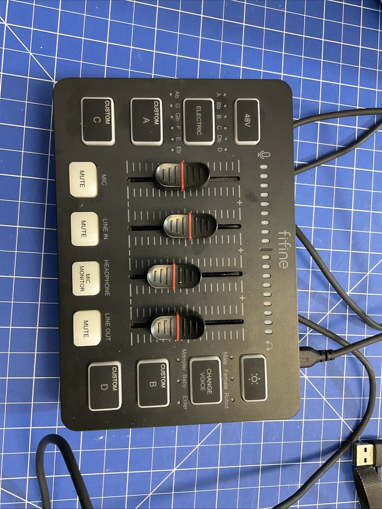 FIFINE Gaming Audio Mixer E312