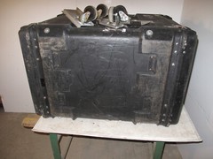 Rackmount 14U 19×24 Wheeled ECS Composite Shockmount Electronics Equip Case TSC