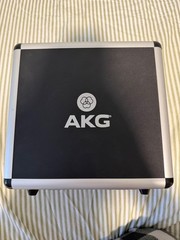 AKG P220 Cardioid Condenser Microphone w/ Case & XLR Cable