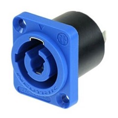 2 Pack – Neutrik NAC3MPB-1 + NACMPA-1 PowerCON In/Out Panel Mount Connectors