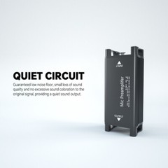 25dB Microphone Booster Mic Preamplifier 20Hz-20KHz For Seamlessly Integration