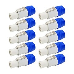 10 Pcs NAC3FCB Powercon Cable Connector Power adapter Replacement for Neutrik US