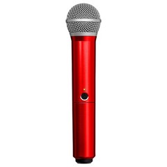 Shure WA712 Color Handle for BLX2 Transmitter with PG58 Capsule Red Refurbished