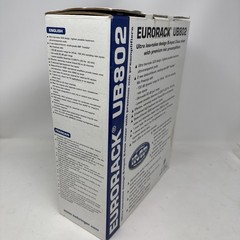 BEHRINGER EURORACK UB802 Ultra-Low Noise 8 Input 2 Bus Mixer – Unused! Read!