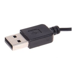 USB Plug and Play Microphone for Computer Conference Voice Chat Black