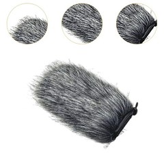 Mic Furry Windscreen Easy to Use Mic Windjammer for Interview Outdoor Use