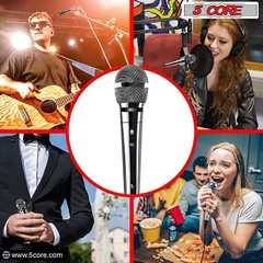5Core Microphone Dynamic Microfono XLR Audio Cardioid Mic Vocal Karaoke Singing