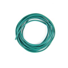 6-Foot Single Conductor Shielded Guitar Circuit Wire 28 AWG, Green