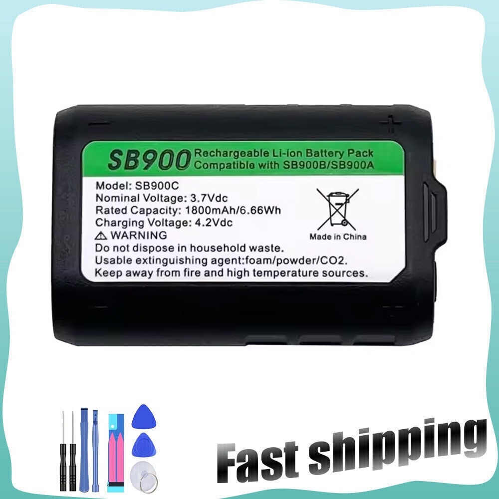 SB900B Battery For Shure UR5 AD1AD2AD3ULX-D QLX PSM300 QD UD AD P9RA P10R SBC200