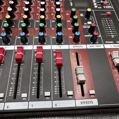 Fulode 8 Channel Bluetooth Studio Audio Mixer Live Sound Mixing Needs Power Cord