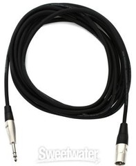 Hosa HSX-015 Pro Balanced Interconnect, REAN 1/4 in TRS to XLR3M, 15 ft