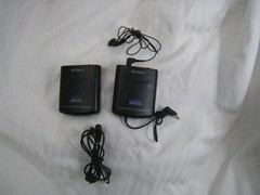 Sony WCS-999 913MHz Transmitter & Receiver Wireless Microphone System w/ LAPEL