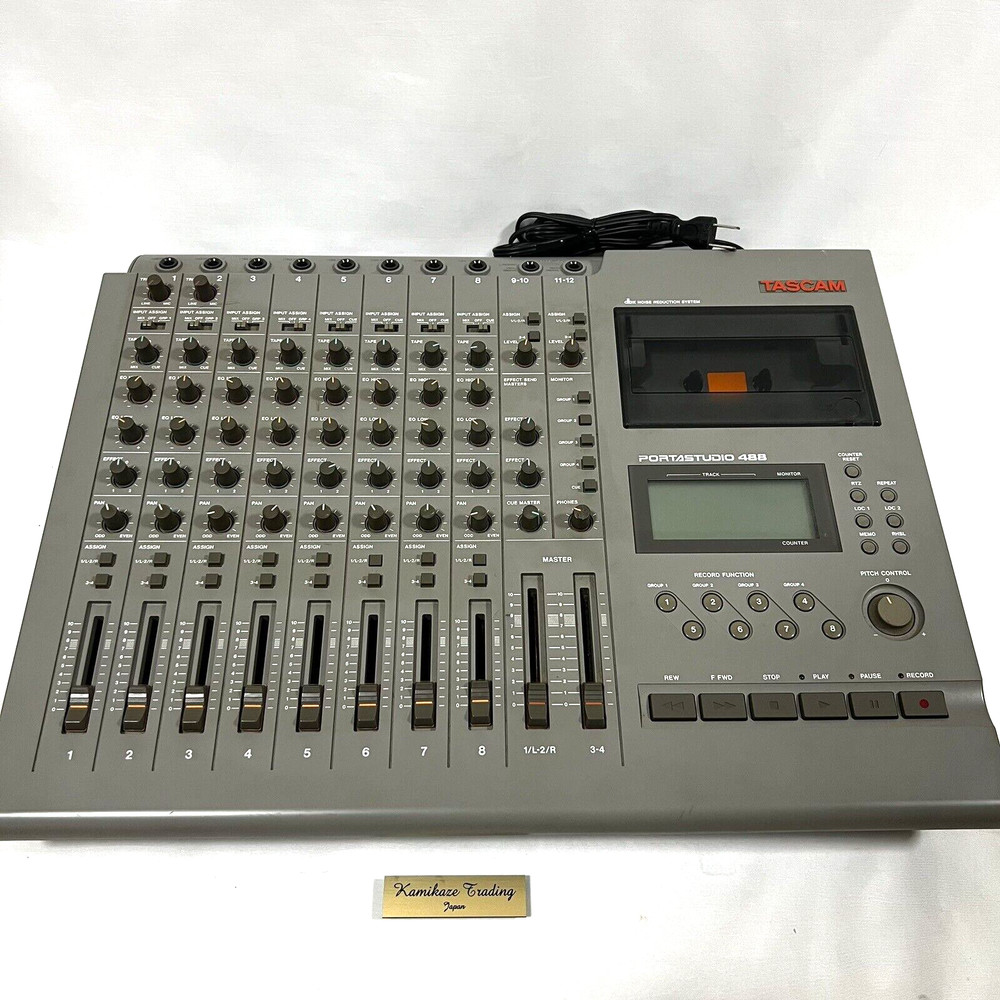 Tascam Portastudio 488 Multitrack Cassette Tape Recorder Japan