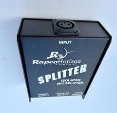 NIB Rapco Horizon MS-1 Isolated Mic Splitter W/ Ground Lift Switch