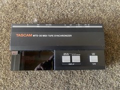 Tascam MTS30 MIDI Tape Synchronizer Vintage Pro Audio Equipment with Adapter Box