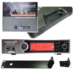 UHF Monitor Microphone System 1CH PLL In-Ear Wireless Mic For Singer in Stage