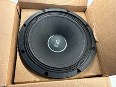 18 Sound 12MB700C Very High Output MidBass Ferrit Transducer AES Power 450W