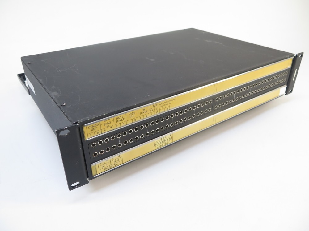 Bittree B96DC-HNLST/E3 Bantam Patch Panel E3, 2×48, 2 RU, Half-Normal, Switched