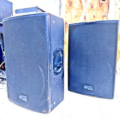 RCF TT25 Full Range PASSIVE Speakers w/Covers – PAIR – Tested & Working