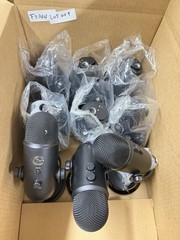Pack Of 9 Blue Yeti Professional USB Microphone 888-000427 A00132 – Yeticaster