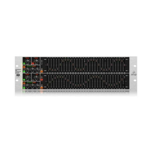 Behringer FBQ6200HD 31-Band Stereo Graphic Equalizer with Feedback Detection NEW