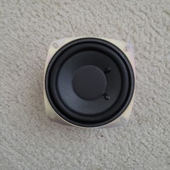 ST 4 inches Speaker, 8-ohms/20W # 1652, Heavy magnet, 4 wire terminals, Tested.