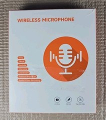Wireless Microphone Mini Mic for iPhone/Android Phone, LED Display Mic