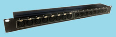 Mamba 16 Point [8 in x 8 out] 1RU XLR to XLR Patch Bay